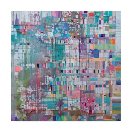 Zwart 'Matrix Color Field' Canvas Art,24x24